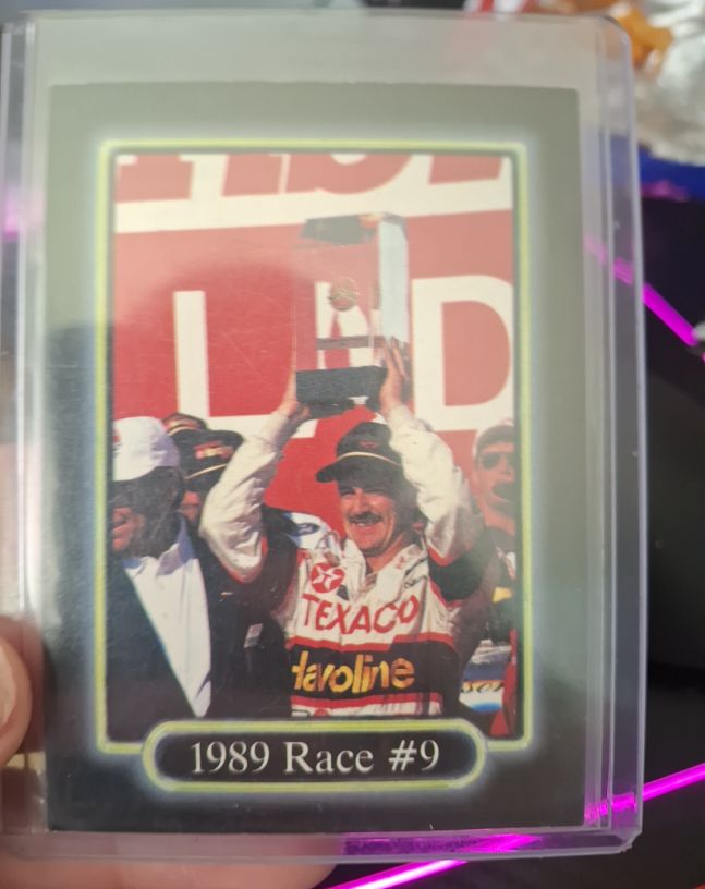 1990 Maxx #175 Davey Allison 1989 Race #9 — front