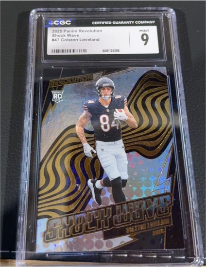 2025 Panini Revolution Shockwave #47 Colston Loveland — front