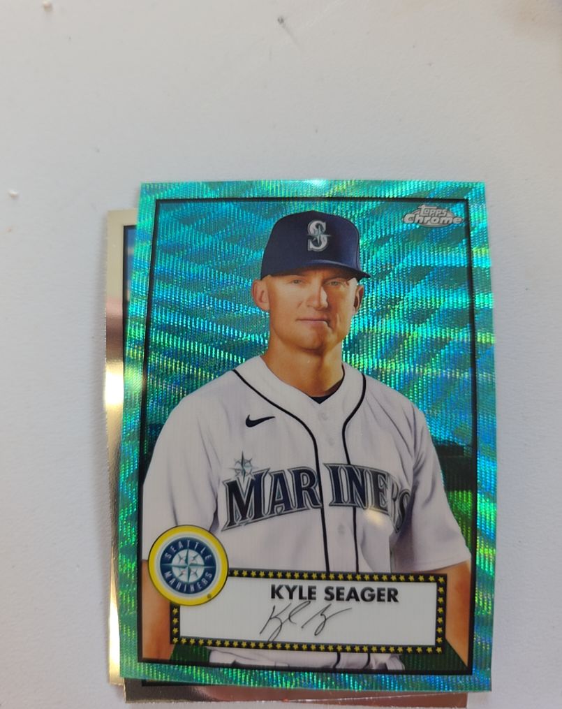 2021 Topps Chrome Platinum Anniversary #312 Kyle Seager — front