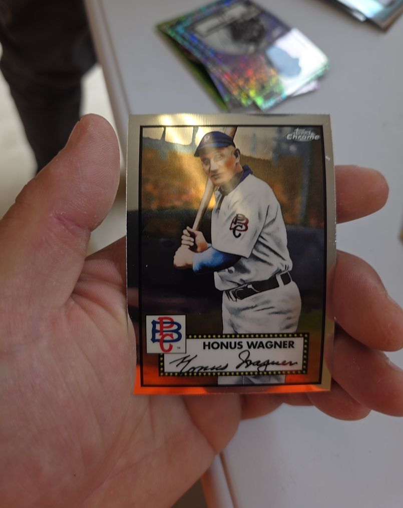 2021 Topps Chrome Platinum Anniversary #616 Honus Wagner — front