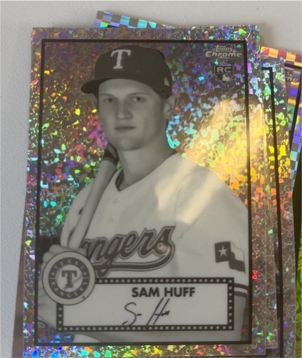2021 Topps Chrome Platinum Anniversary #5 Sam Huff — front
