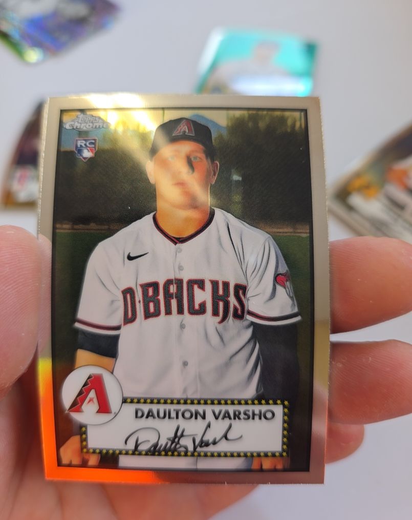 2021 Topps Chrome Platinum Anniversary #21 Daulton Varsho — front