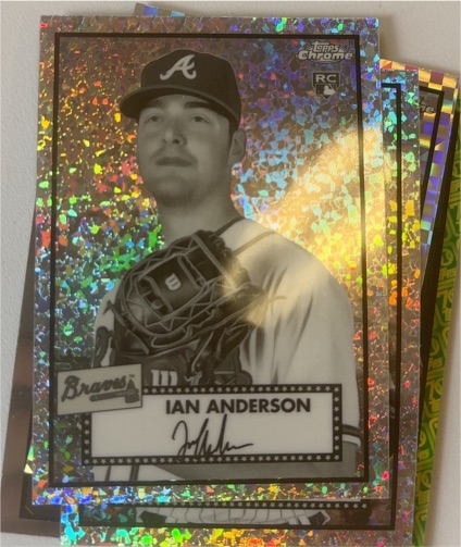 2021 Topps Chrome Platinum Anniversary #11 Ian Anderson — front