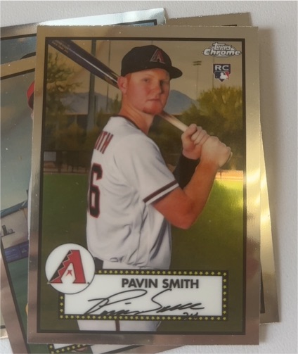 2021 Topps Chrome Platinum Anniversary #23 Pavin Smith — front