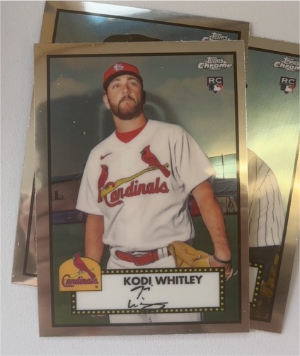 2021 Topps Chrome Platinum Anniversary #92 Kodi Whitley — front