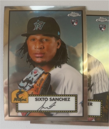 2021 Topps Chrome Platinum Anniversary #17 Sixto Sanchez — front