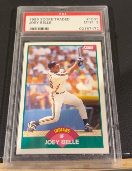 1989 Score Traded #106T Joey Belle — front