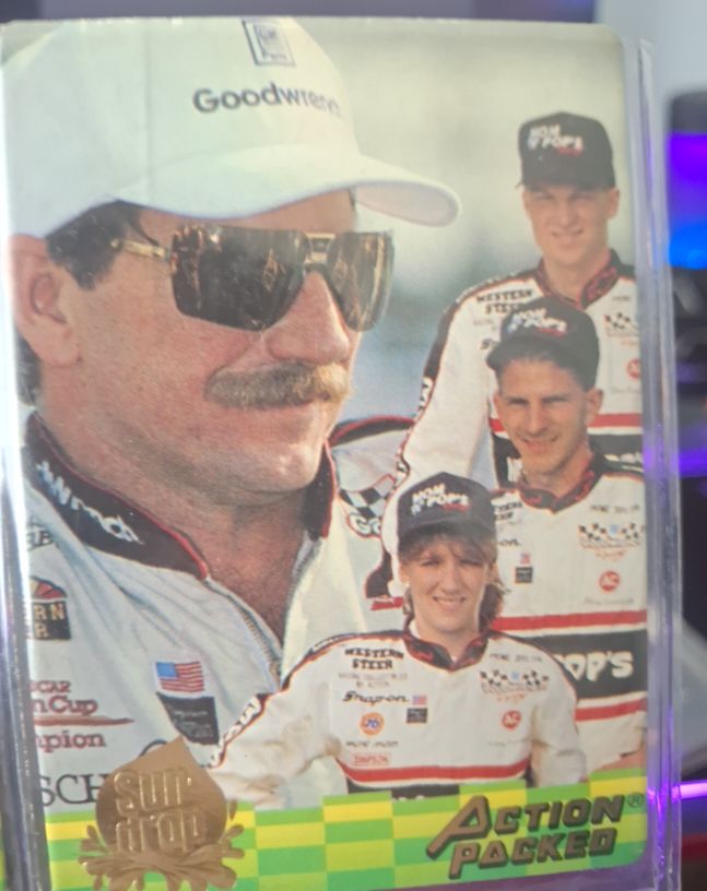 1995 Action Packed Sundrop #SD3 Dale Earnhardt — front