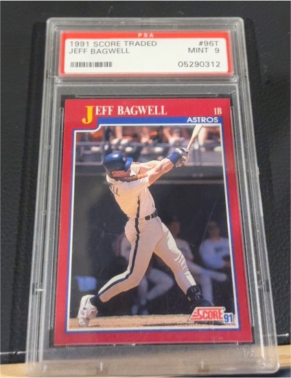 1991 Score Traded #96T Jeff Bagwell — front