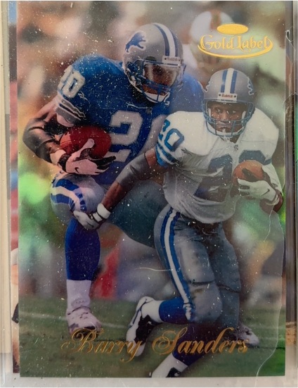 1998 Topps Gold Label #100 Barry Sanders — front