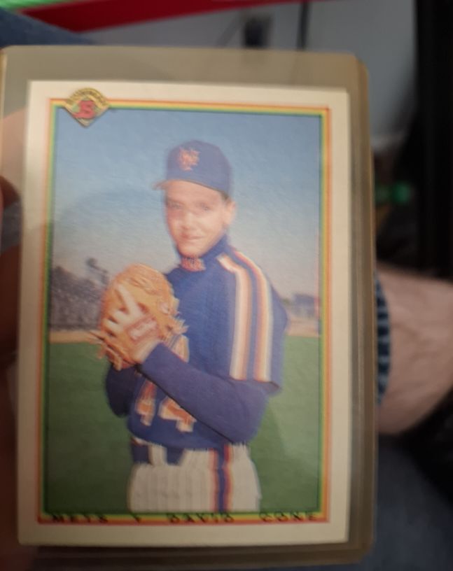 1990 Bowman #125 David Cone — front