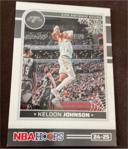 2024-25 Panini Haunted Hoops #103 Keldon Johnson — front