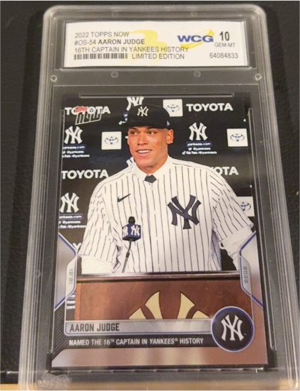 2022 Topps Now #OS-54 Aaron Judge — front