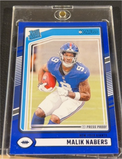 2024 Panini Donruss #383 Malik Nabers — front