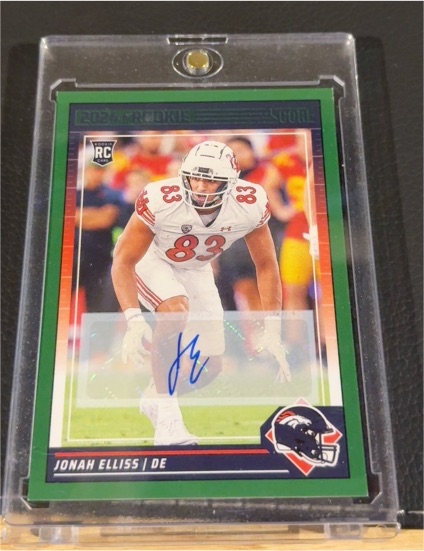 2024 Panini Score #371 Jonah Elliss — front