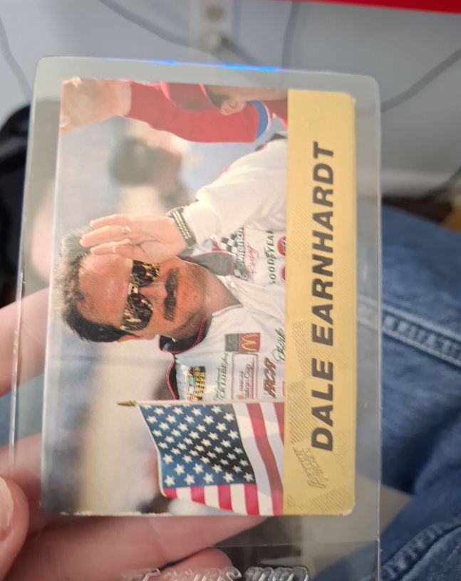 1994 Action Packed #1 Dale Earnhardt — front