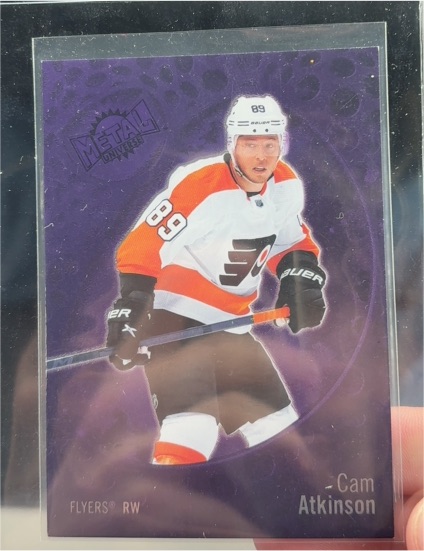 2022-23 Skybox Metal Universe #67 Cam Atkinson — front