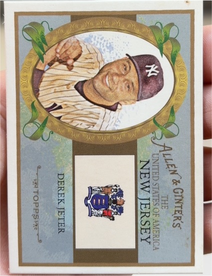 2008 Topps Allen & Ginter's #US30 Derek Jeter — front