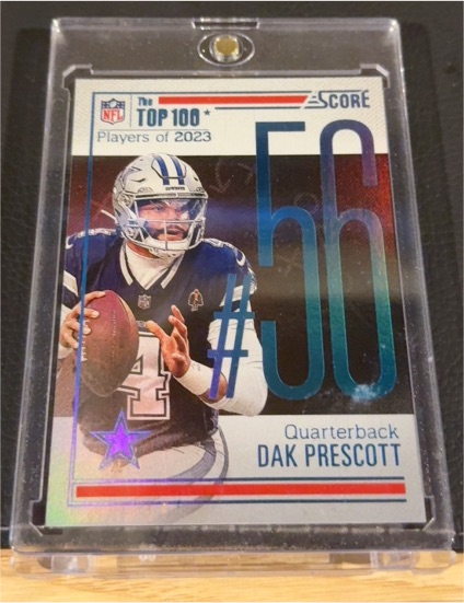 2023 Score Top 100 #56 Dak Prescott — front
