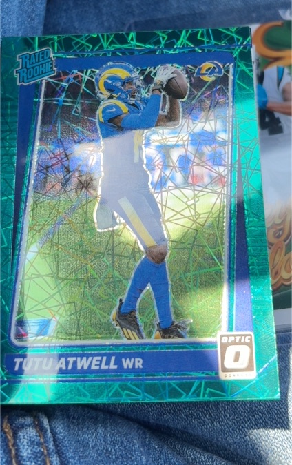 2021 Donruss Optic #220 Tutu Atwell — front