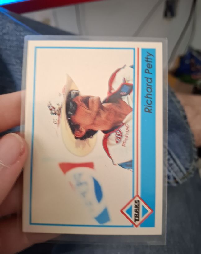 1992 Traks #85 Richard Petty — front
