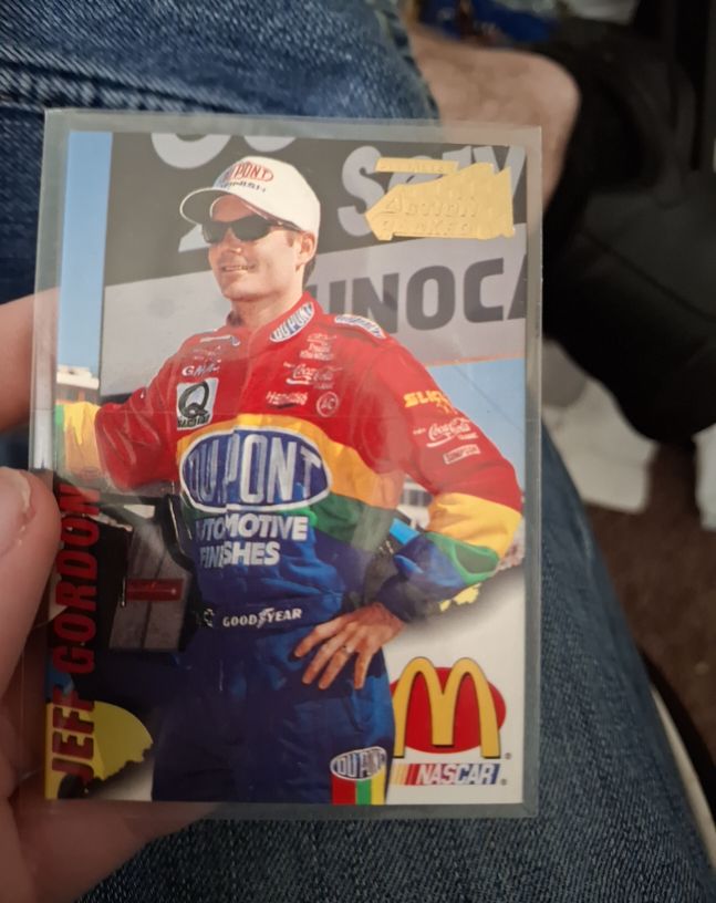 1996 Pinnacle Action Packed #4 Jeff Gordon — front