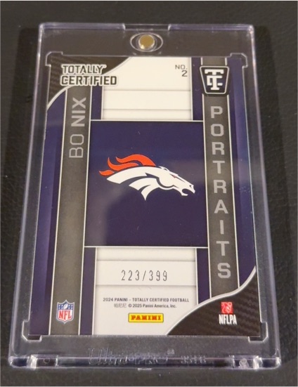 2024 Panini Totally Certified #2 Bo Nix — front