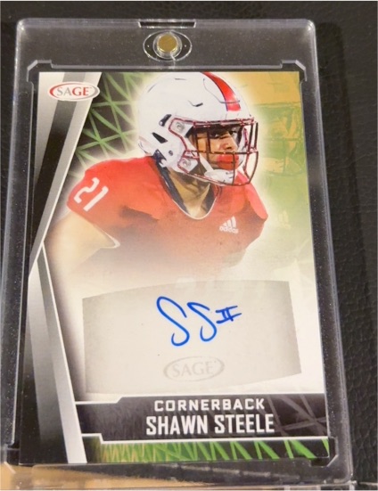 2022 SAGE High Series Autographs #A-SS2 Shawn Steele — front