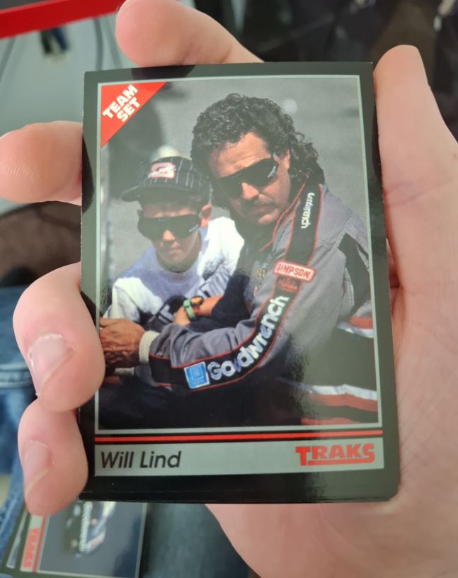 1991 Traks #95 Will Lind — front