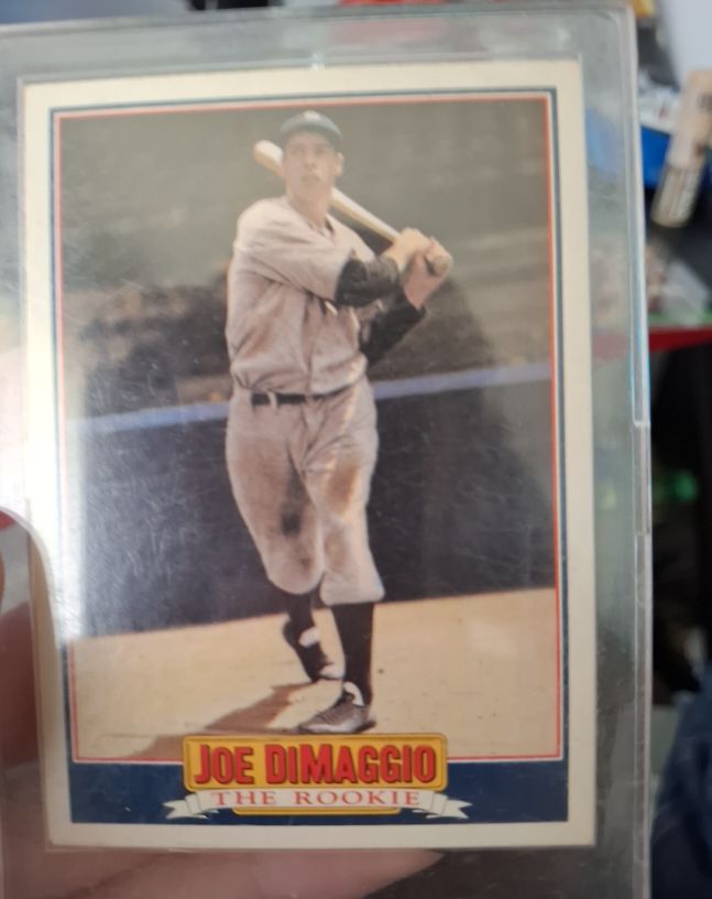 1992 Score #2 Joe DiMaggio The Rookie — front