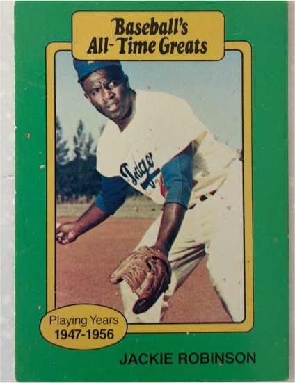 1987 Hygrade Baseball's All-Time Greats #NNO Jackie Robinson — front