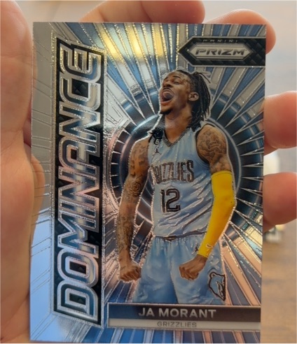 2023-24 Panini Prizm Dominance #1 Ja Morant — front
