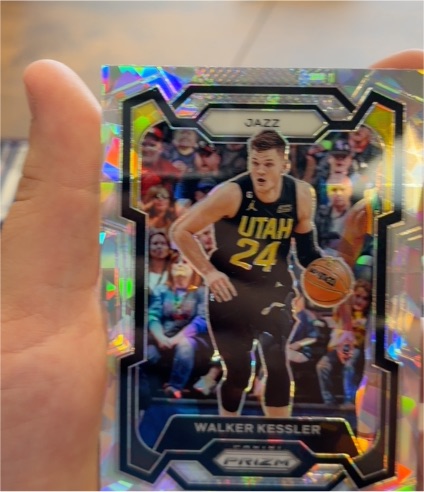 2023-24 Panini Prizm #120 Walker Kessler — front