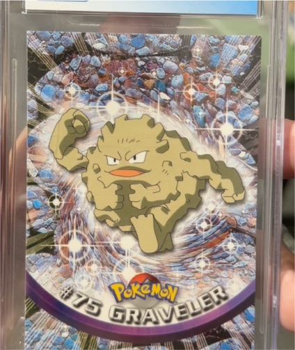 1999 Topps Pokemon #75 Graveler — front