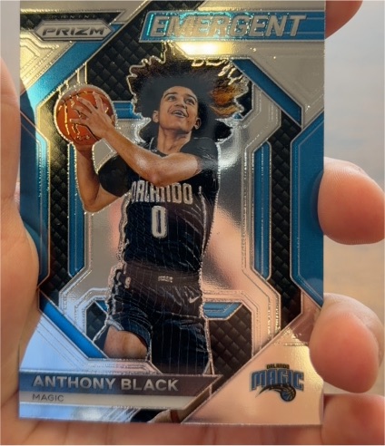 2023-24 Panini Prizm Emergent #3 Anthony Black — front