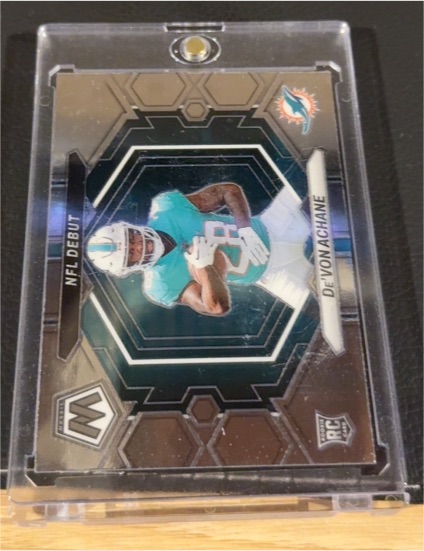 2023 Panini Mosaic NFL Debut #ND-8 De'Von Achane — front