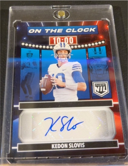 2024 Panini NIL On The Clock 10.00 Kedon Slovis — front