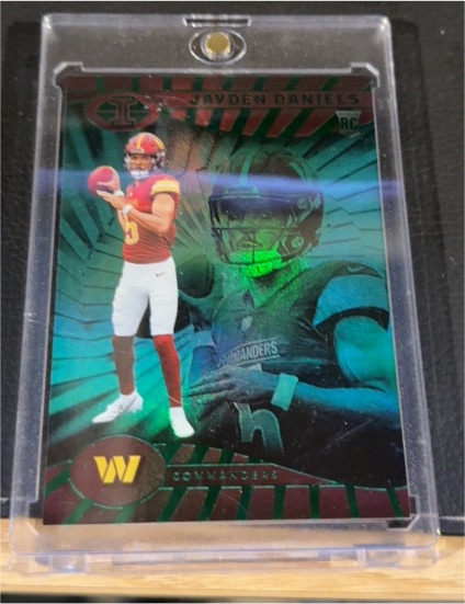 2024 Panini Illusions #93 Jayden Daniels — front