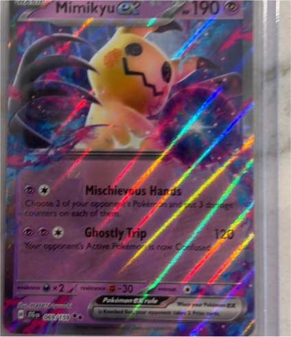 2020 Pokémon #069 Mimikyu ex SV09: Journey Together — front