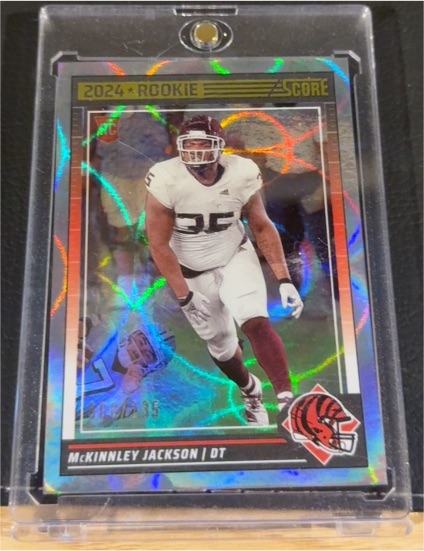 2024 Panini Score #398 McKinnley Jackson Rookie — front