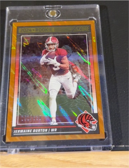 2024 Panini Score #381 Jermaine Burton — front