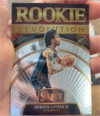 2023-24 Panini Select #7 Dereck Lively II Rookie Revolution — front
