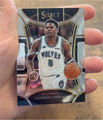 2023-24 Panini Select #364 Anthony Edwards — front