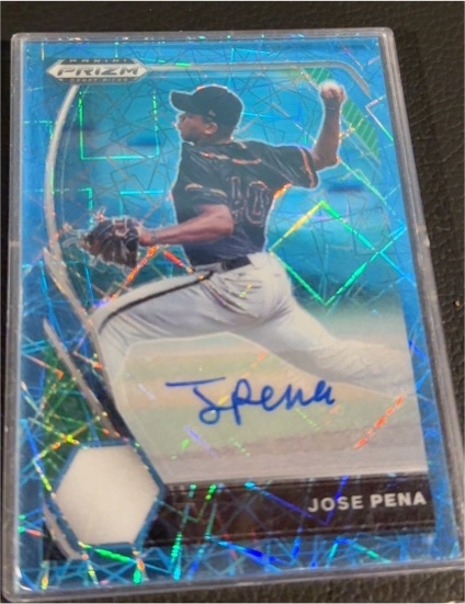 2021 Panini Prizm Draft Picks #PDP175 Jose Pena — front