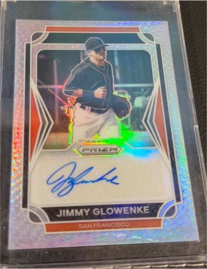 2021 Panini Prizm Draft Picks #AU-JG Jimmy Glowenke — front