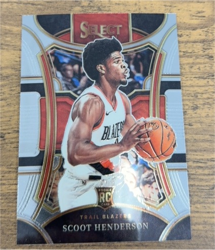 2023-24 Panini Select #324 Scoot Henderson — front