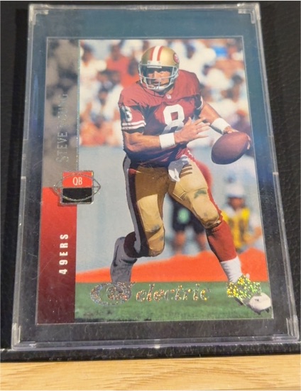 1994 Upper Deck Electric Silver #145 Steve Young — front