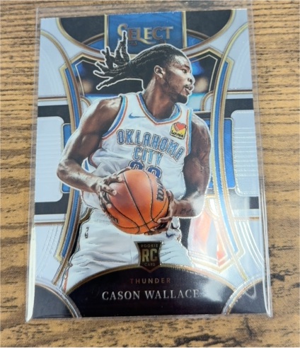 2023-24 Panini Select #321 Cason Wallace — front