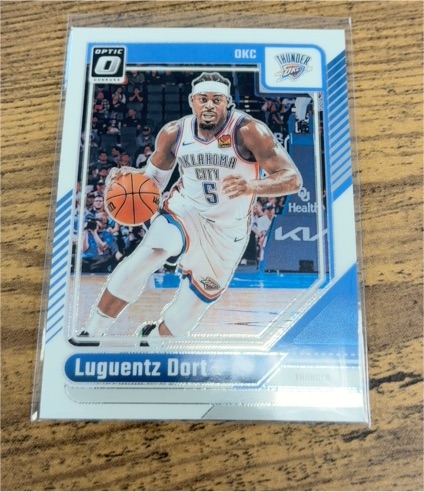 2024-25 Donruss Optic #130 Luguentz Dort — front