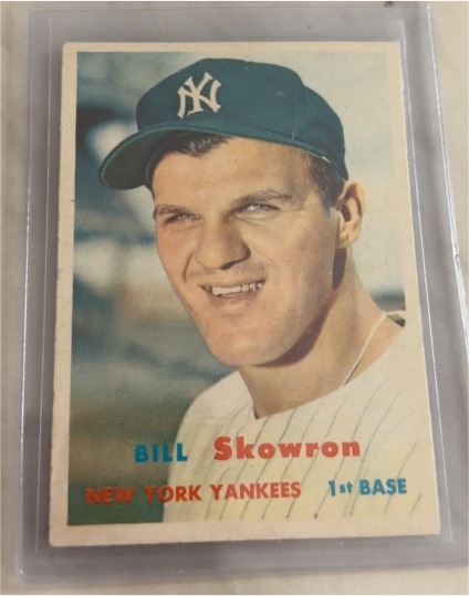1957 Topps #135 Bill Skowron — front
